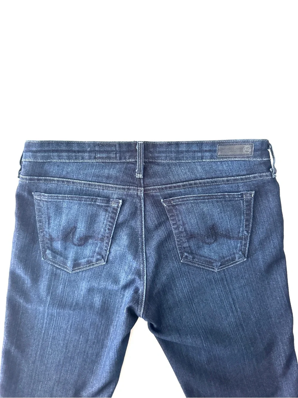 AG Adriano Goldschmied The Stilt Cigarette Leg Jeans 29R Dark Wash Stretch
